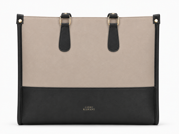Midnight Story Laptop Tote