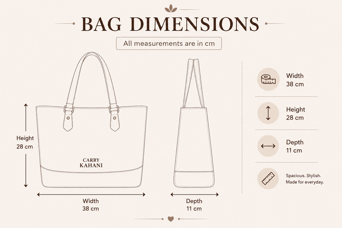 Mocha Story Classic Tote