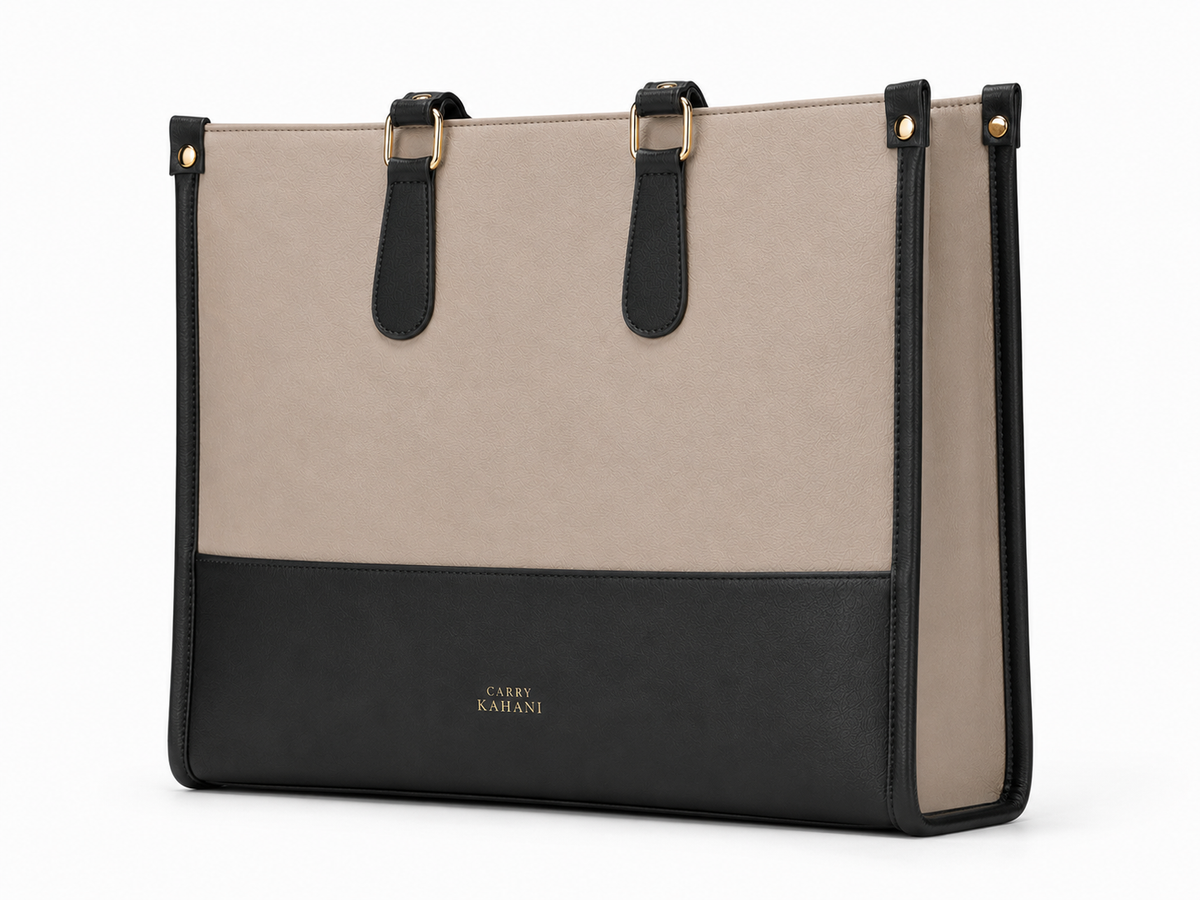 Midnight Story Laptop Tote