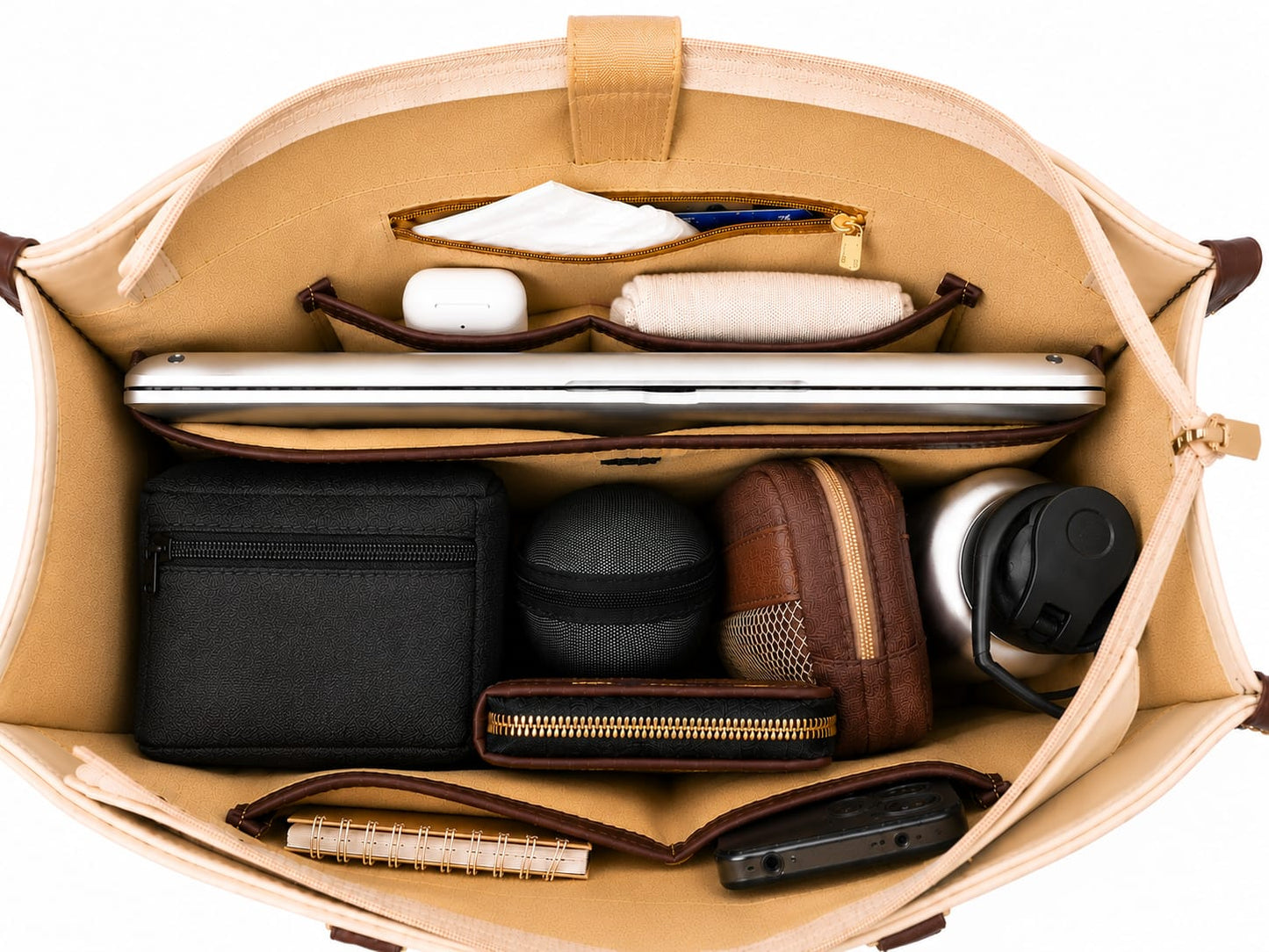 Sandstone Story Laptop Tote
